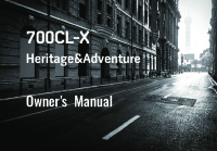 CFMoto 700cl-x-heritage-Adventure - Owners manual- 